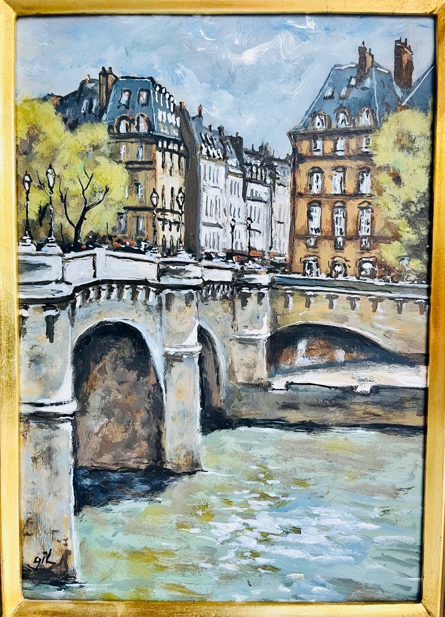 The Seine At Pont Neuf-gil.-photo-3